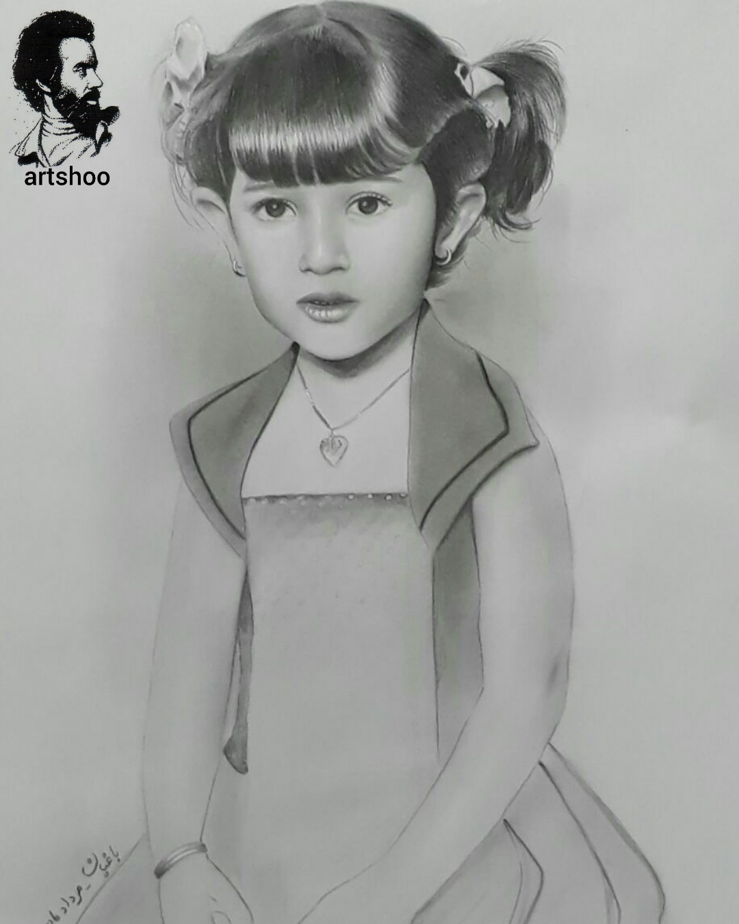 نقاشی سیاه قلم اورژینال